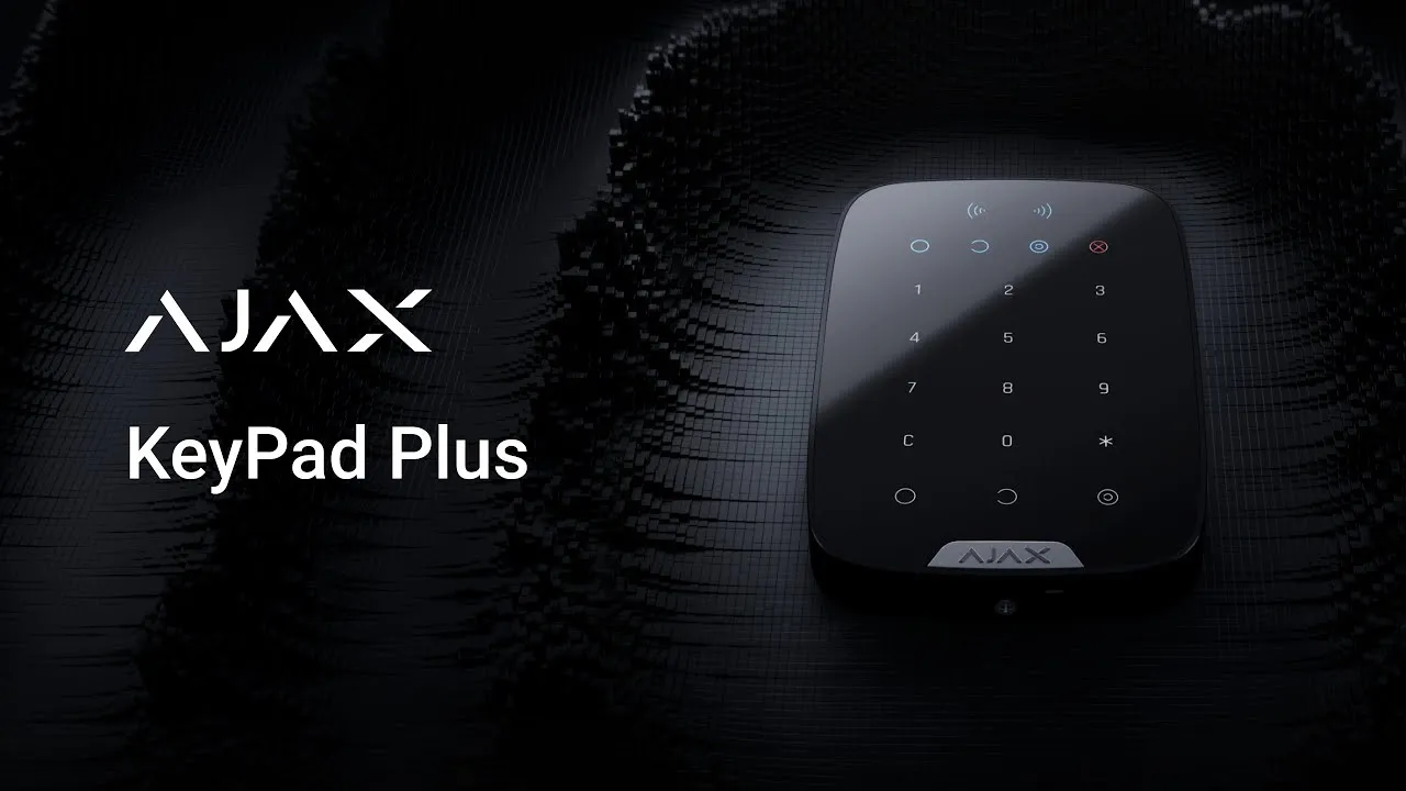 Vorschaubild: KeyPad Plus: kontaktlose Bedienung